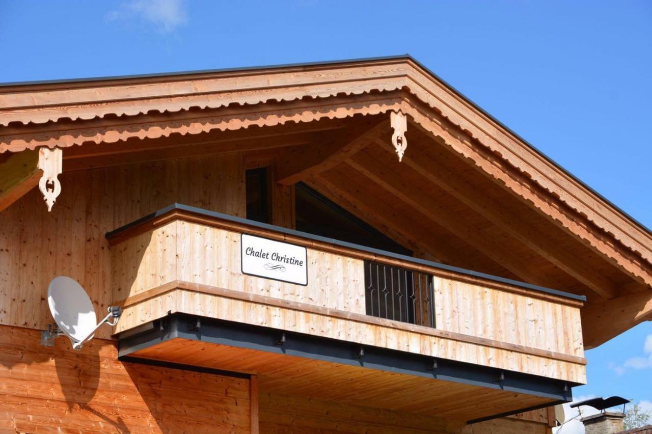 Chalet Christine Brixen im Thale Buitenkant foto